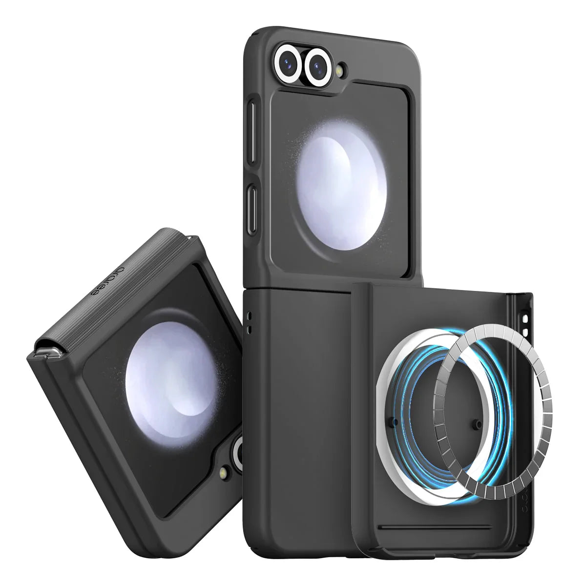 Araree Samsung Z Flip 6 Aero Flex Magsafe Case - Black - Tashqila Araree Samsung Z Flip 6 Aero Flex Magsafe Case - Black - Tashqila